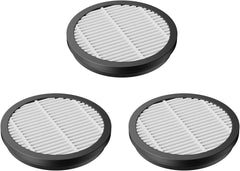 Kissof S17 Replacement HEPA Filter, Compatible with Kissof S17 Battery Vacuum Cleaner, Wireless Vacuum Cleaner, Pack of 3